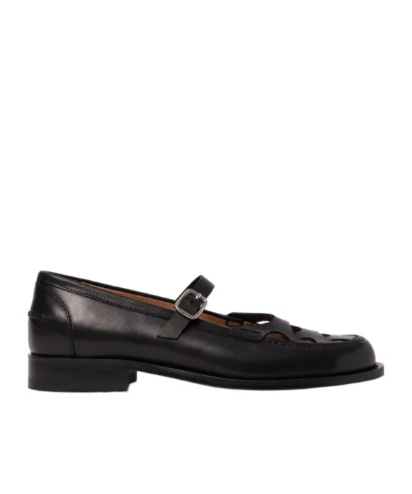 Scarosso Minni Buckle Fastened Flat Shoes