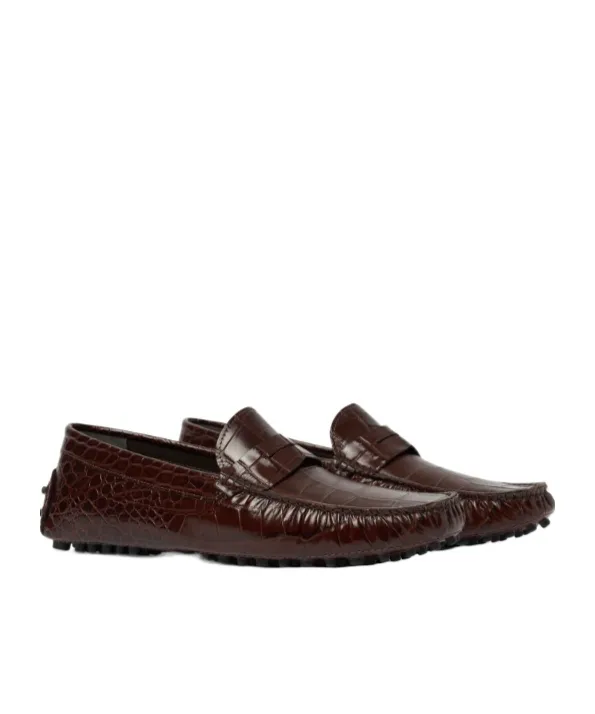Scarosso Michael Almond Toe Loafers