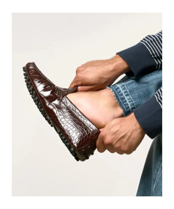 Scarosso Michael Almond Toe Loafers