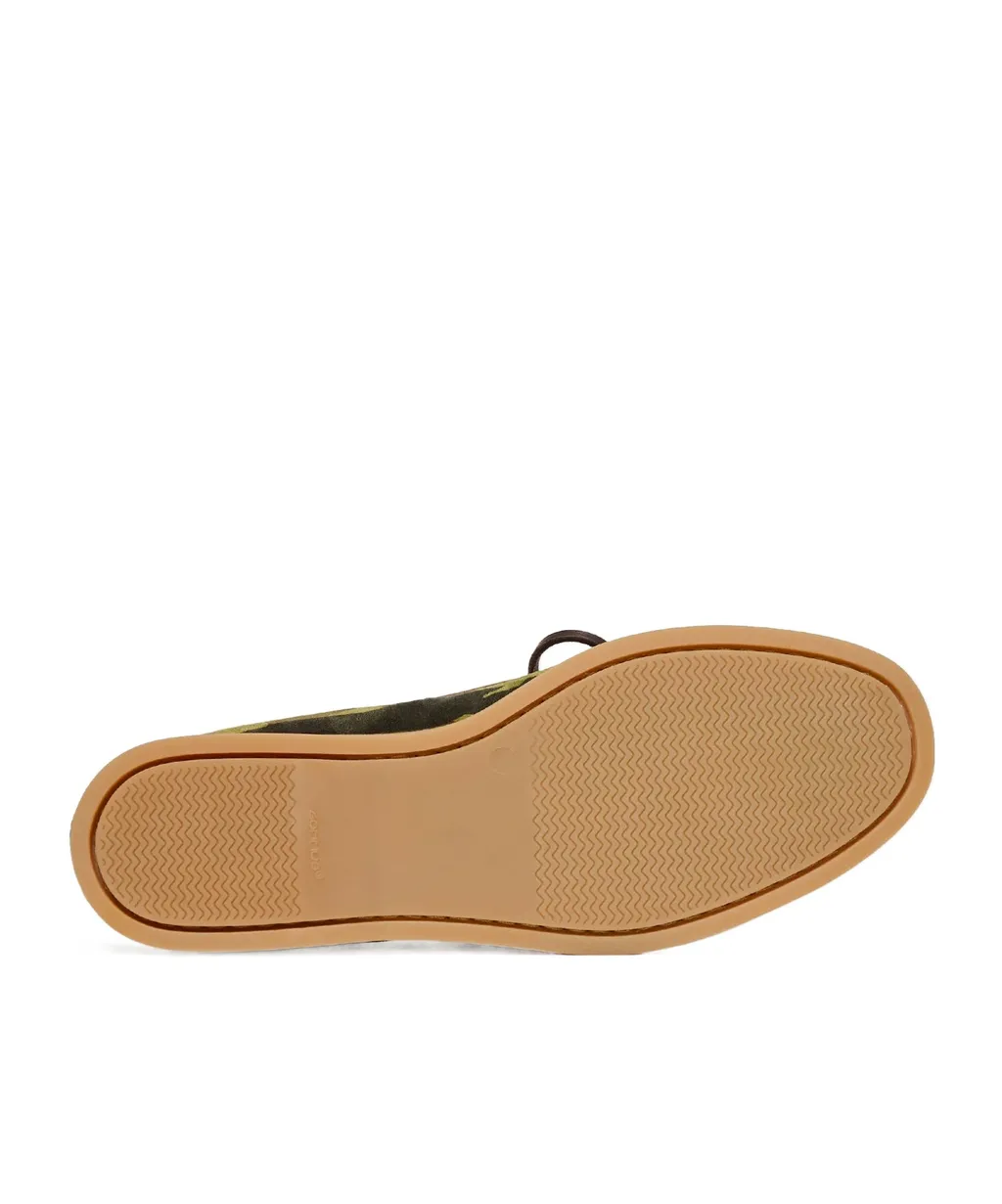 Scarosso Morgan Camo Boat Shoes