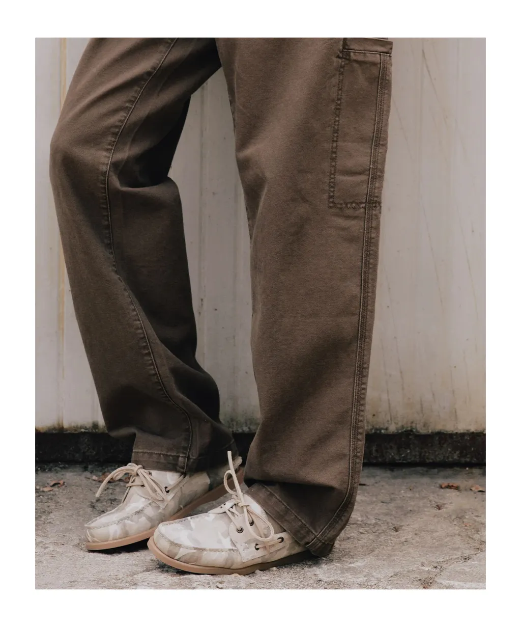 Scarosso Morgan Camo Boat Shoes