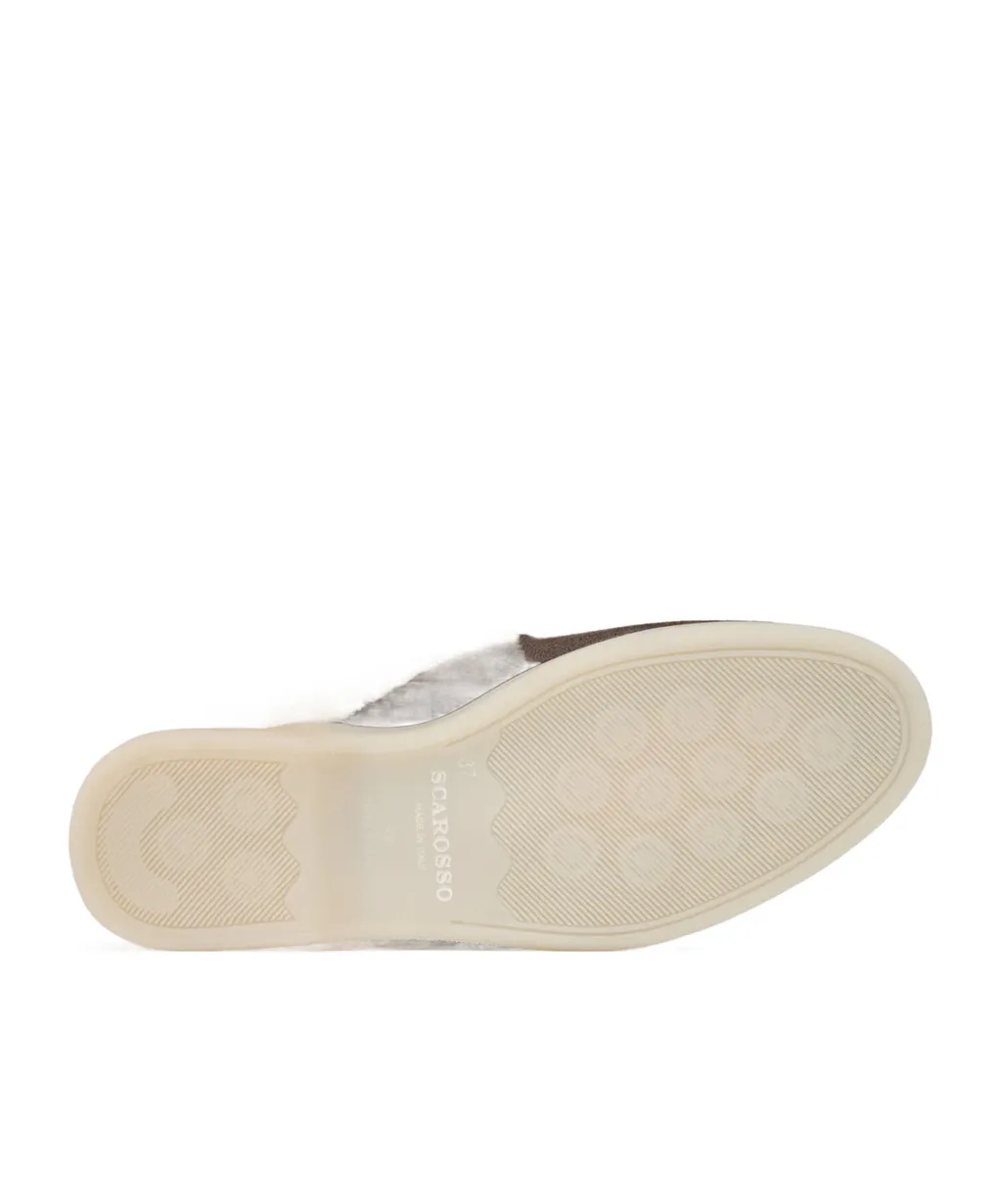 Scarosso Lucrezia Shearling Slip-On Mules