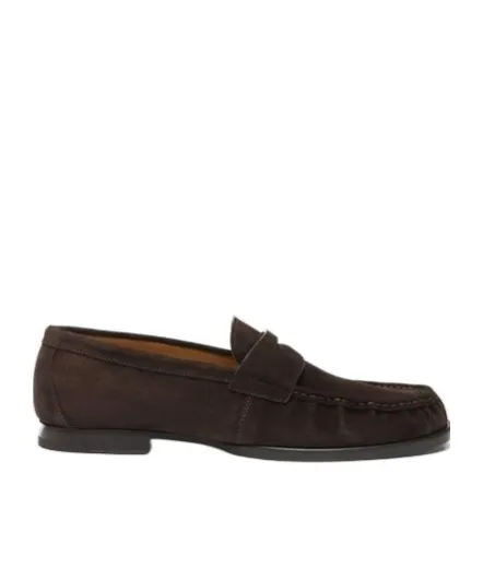 Scarosso Fred Round-Toe Loafers
