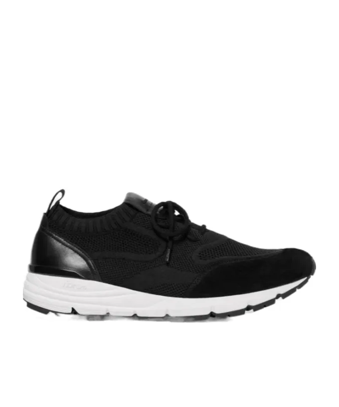 Scarosso Robbie Knitted Lace-Up Sneakers