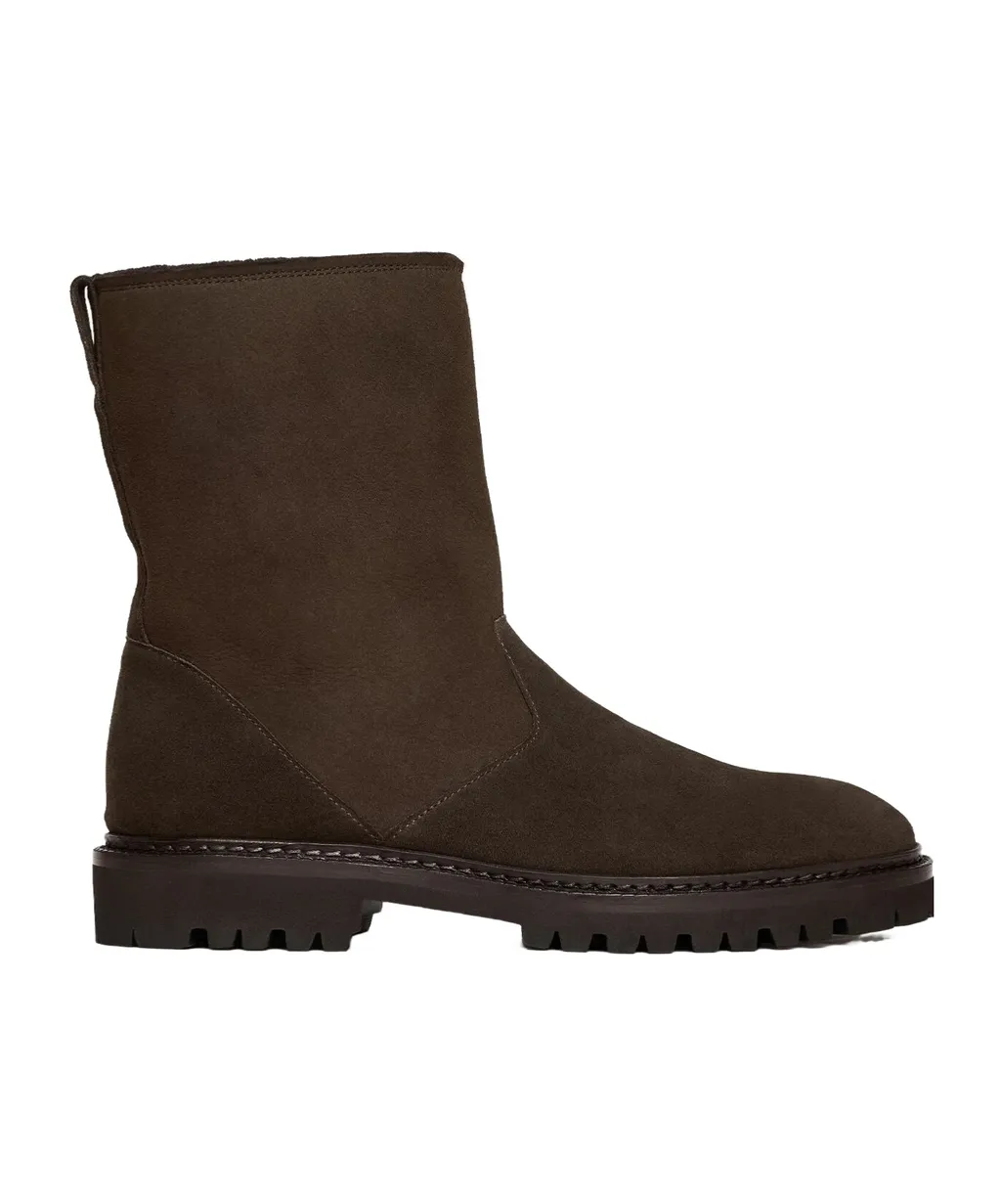 Scarosso Paul Shearling-Lined Boots