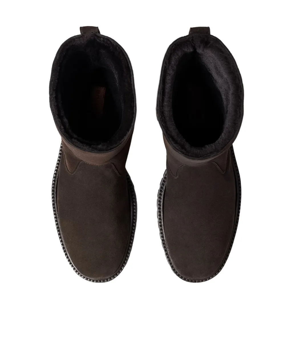 Scarosso Paul Shearling-Lined Boots