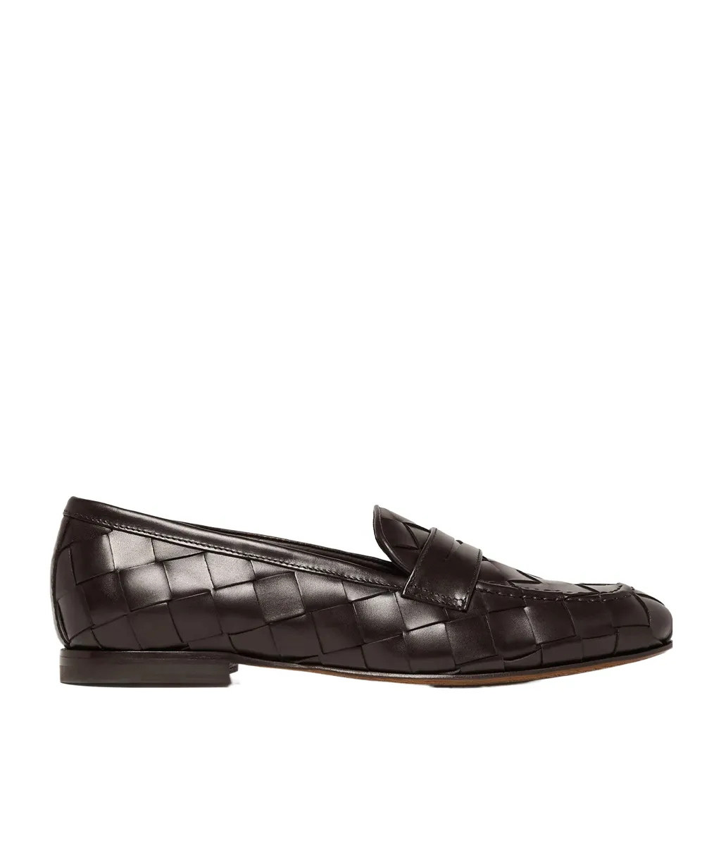 Scarosso Valeria Woven Flat Shoes
