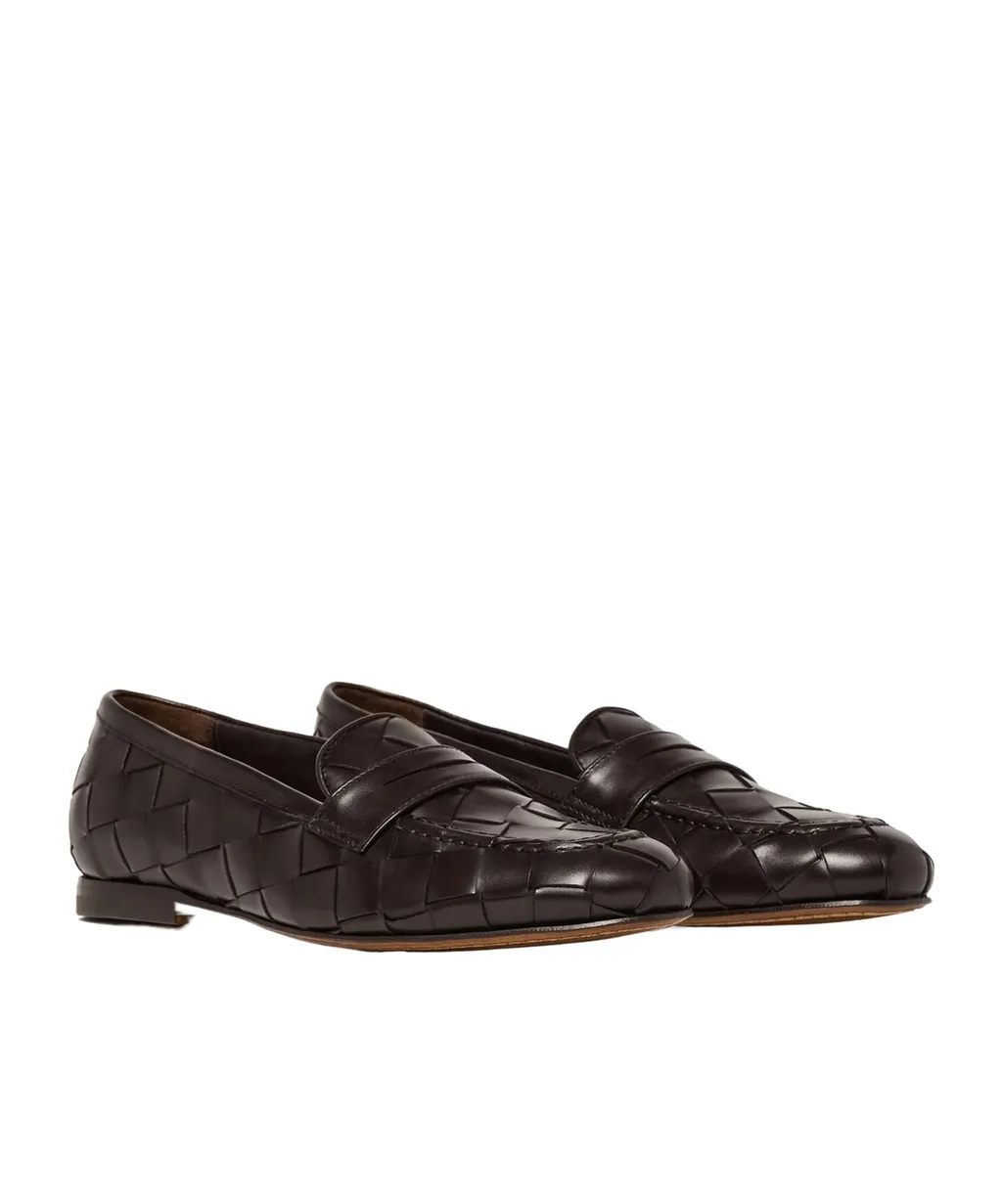 Scarosso Valeria Woven Flat Shoes