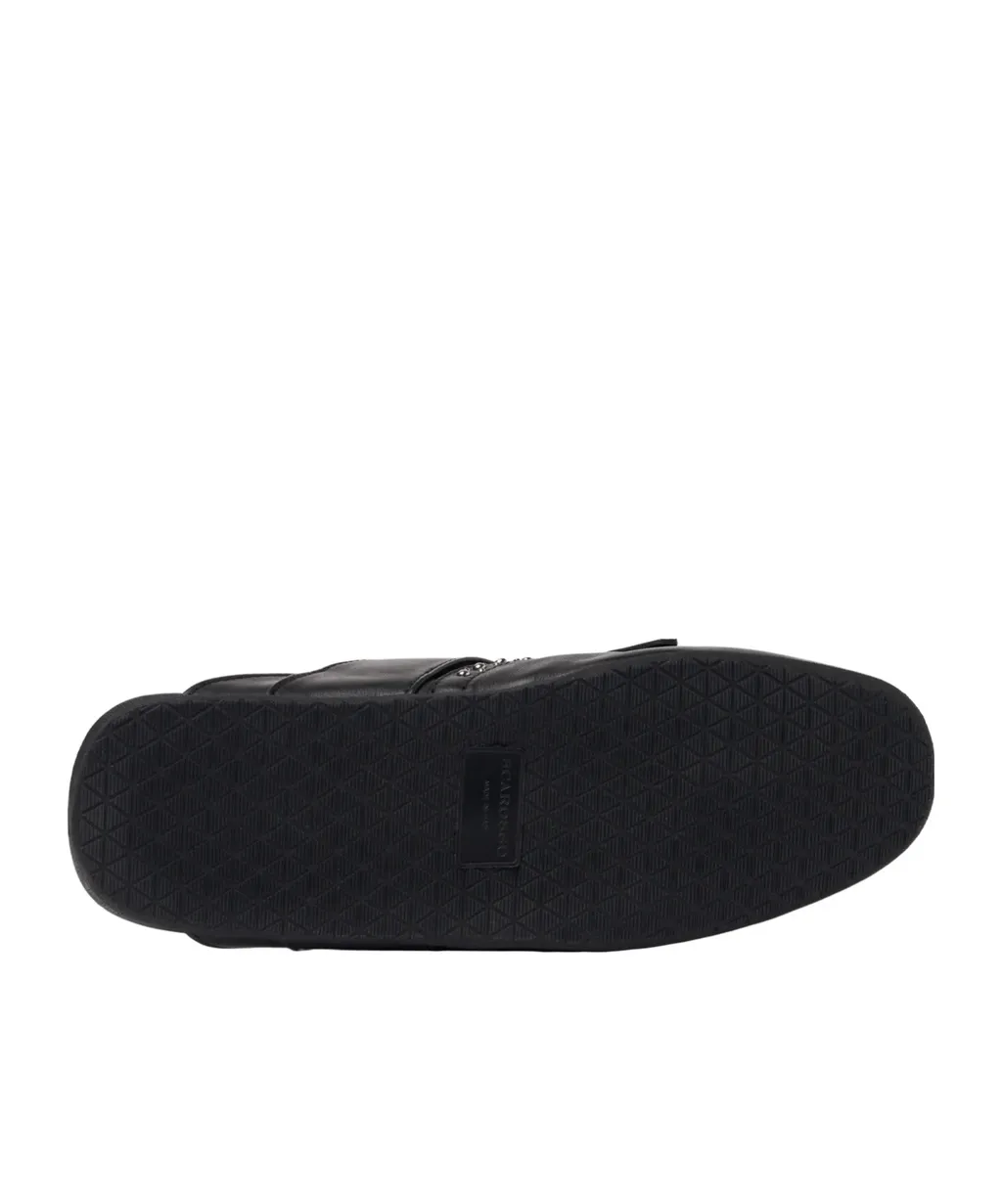 Scarosso Gaia Studded Mule Flat Shoes