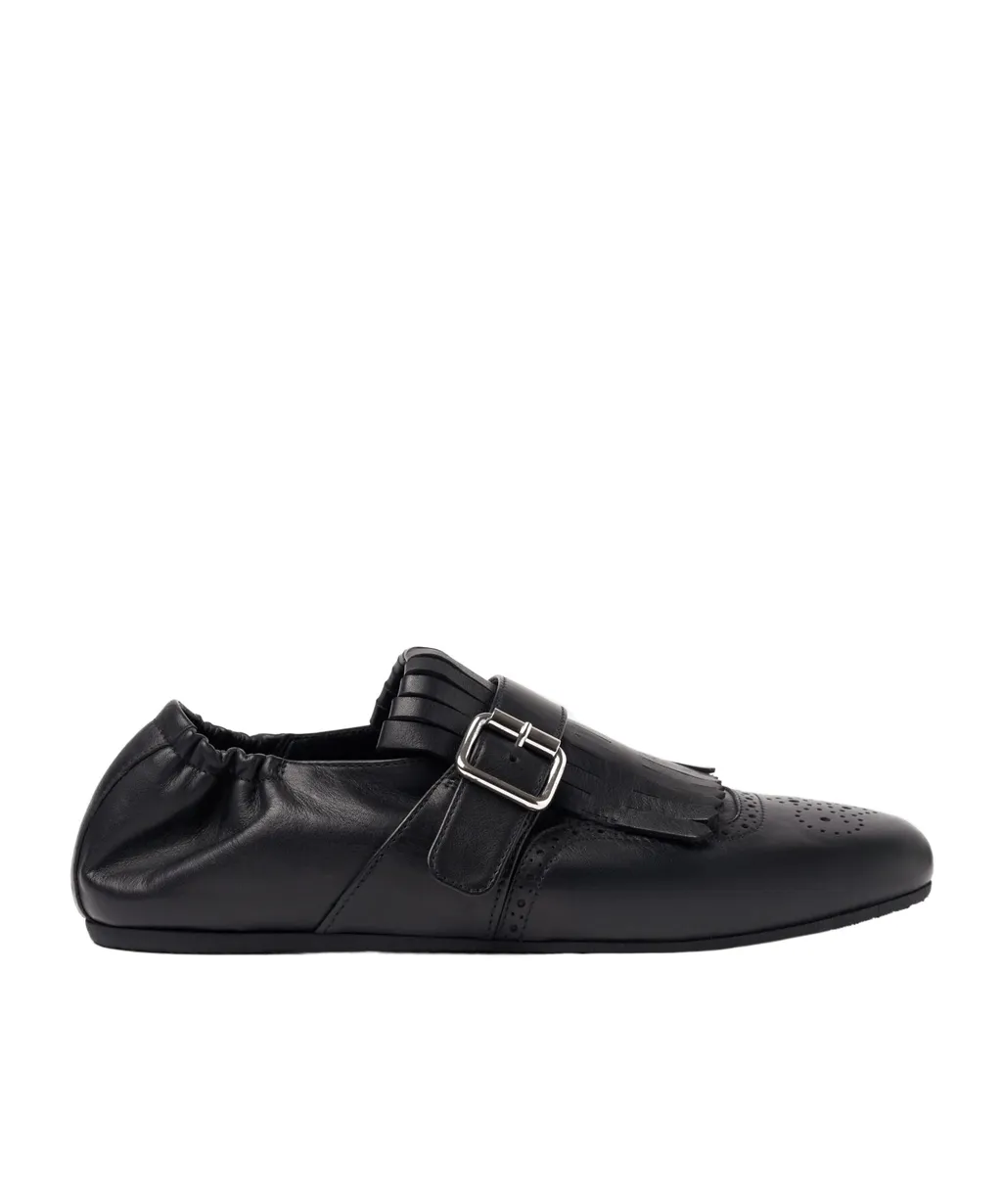 Scarosso Julian Fringed Monk Loafers