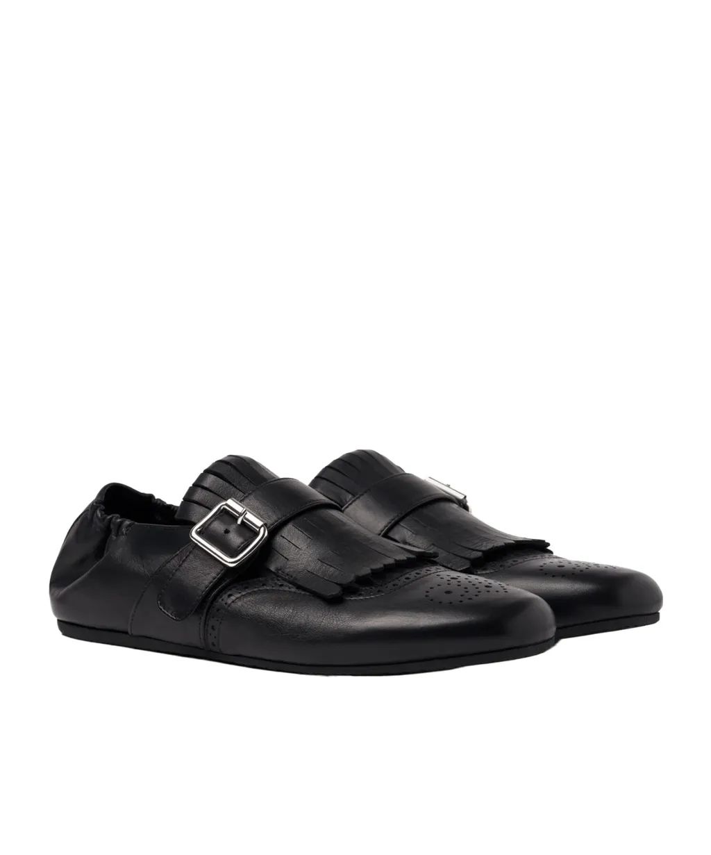 Scarosso Julian Fringed Monk Loafers