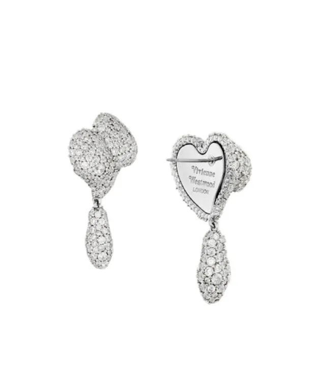 Vivienne Westwood Heart Earrings