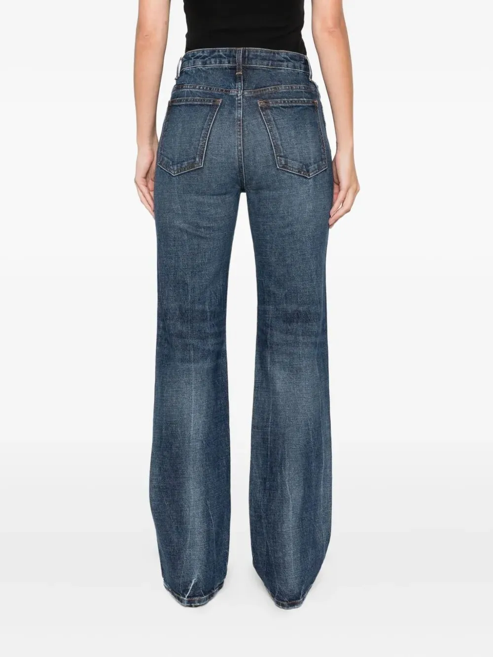 Khaite Danielle Straight-Leg Jeans