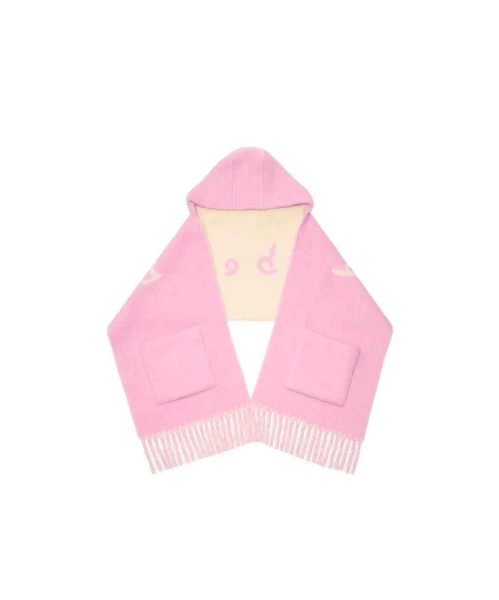 Burberry Hood Detailed Fringed Scarf
