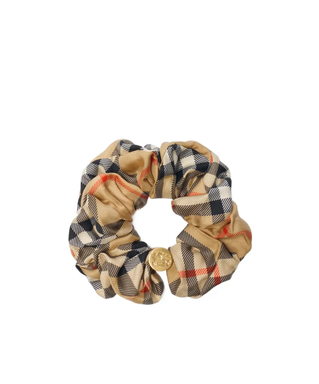 Burberry Check Elasticated Scrunchie