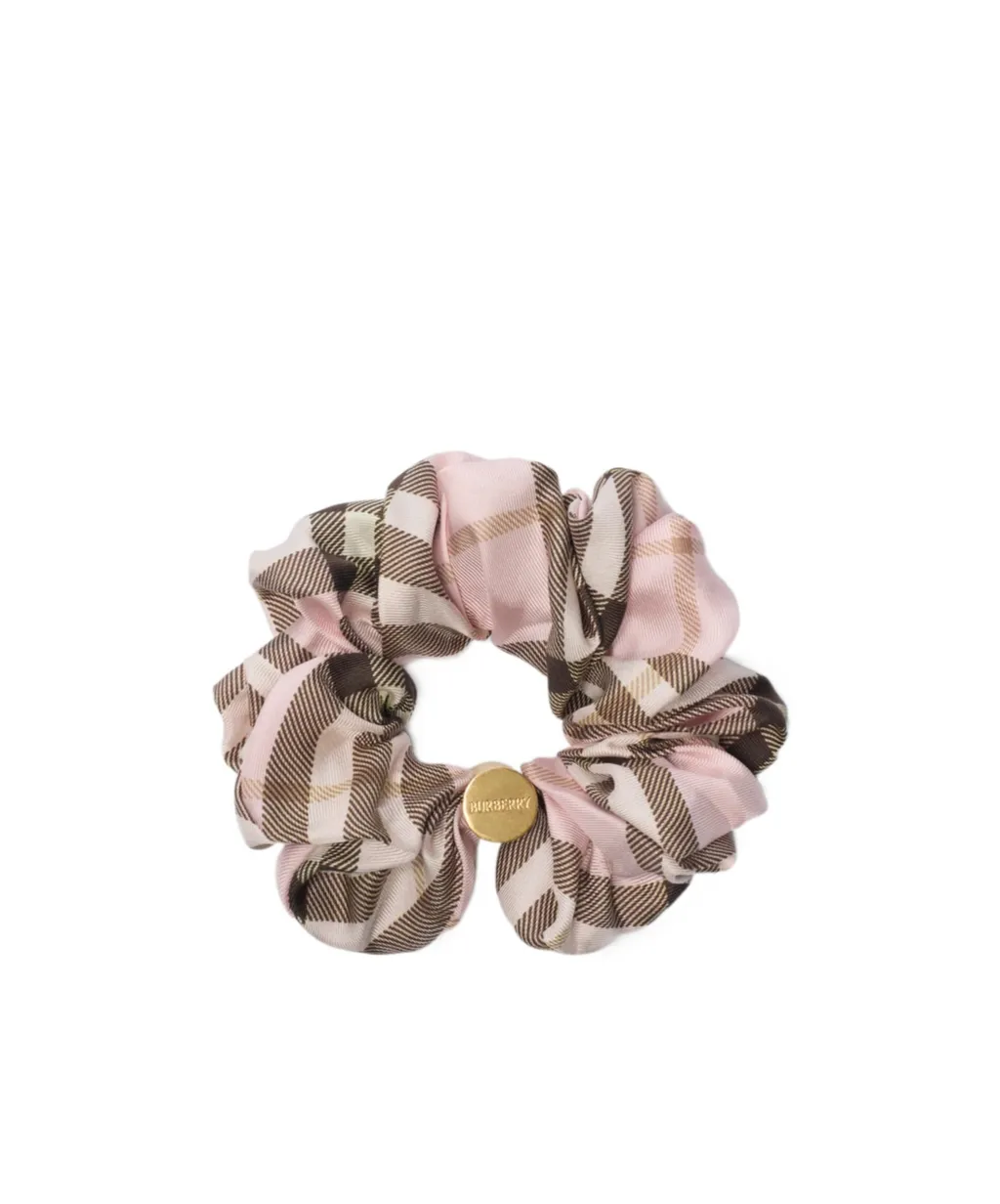 Burberry Checked Elasticated Scrunchie