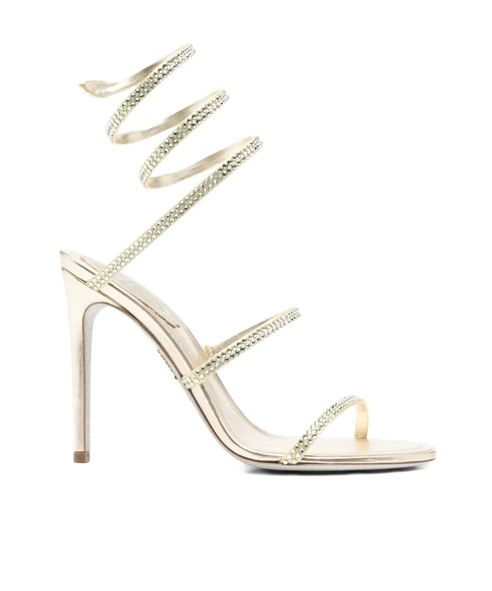 Open-Toe High-Heeled Sandals