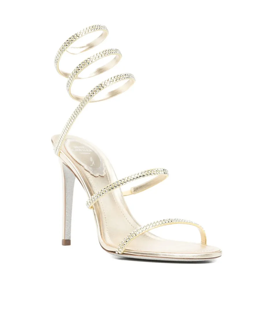 Open-Toe High-Heeled Sandals