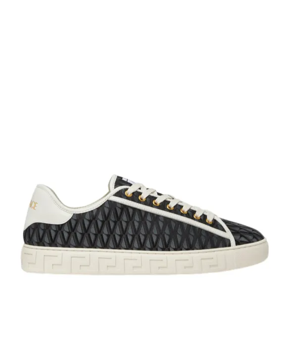 Versace Greca Lace-Up Sneakers
