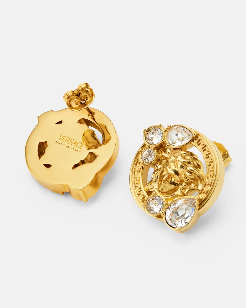 Versace Embellished Earrings