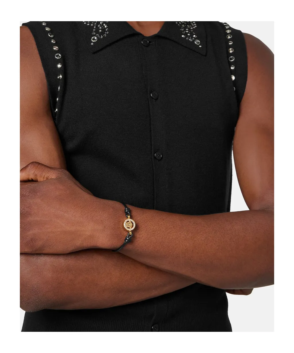 Versace Medusa '95 Embellished Bracelet