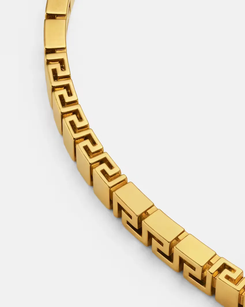 Versace Greek Pattern Short Necklace