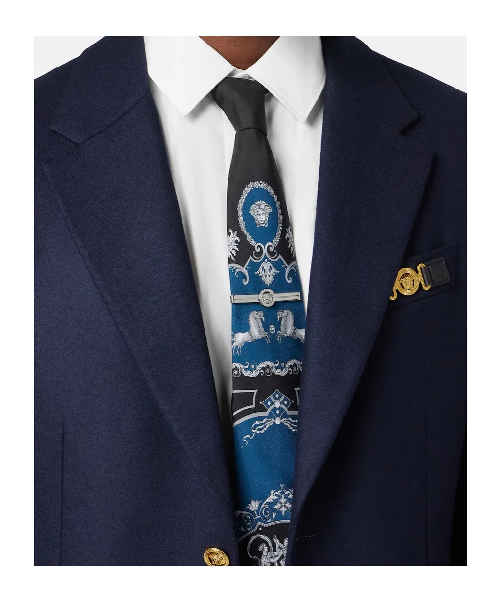 Versace Medusa-Head Tie Clip