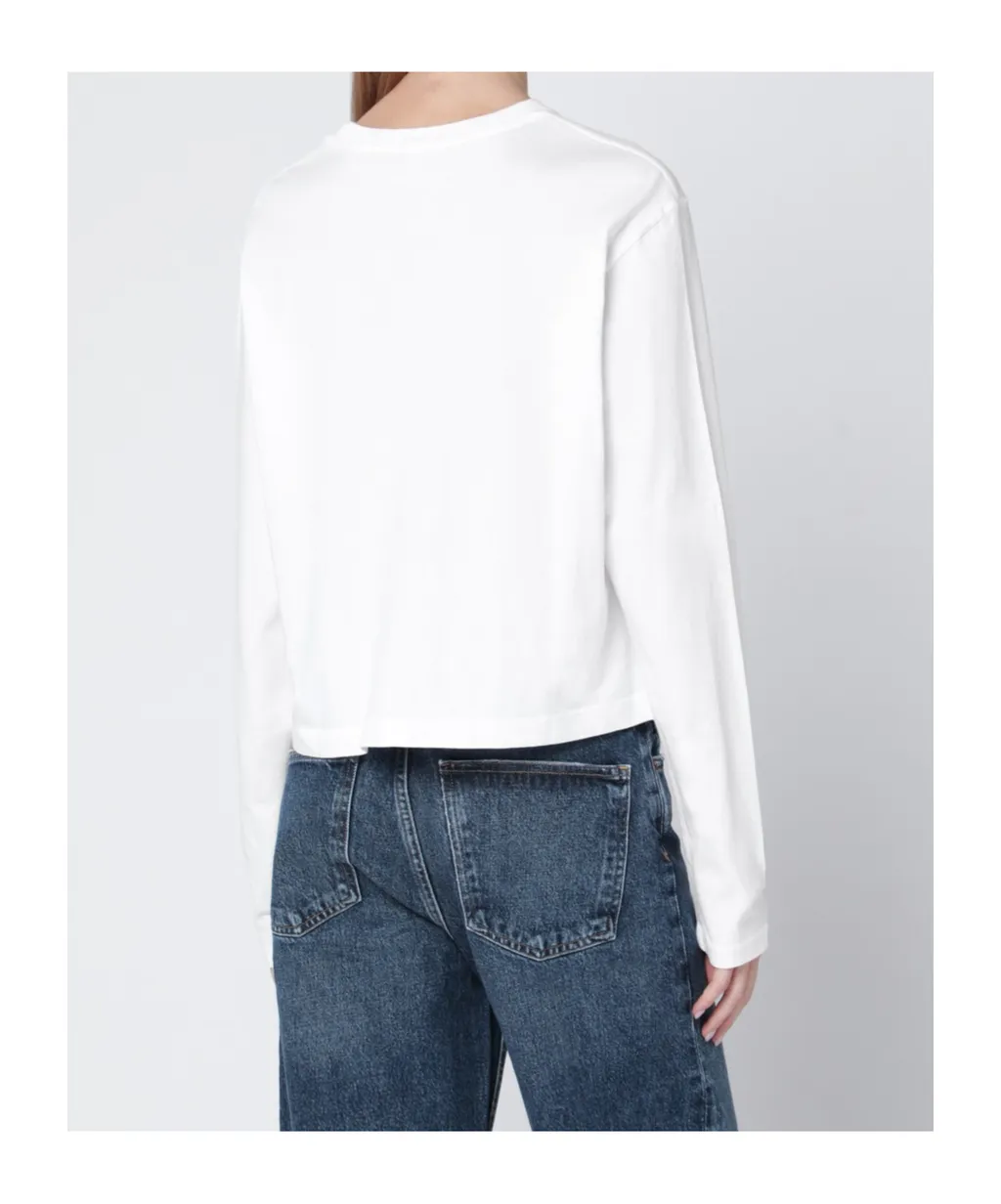 Crew Neck Long-Sleeved T-Shirt