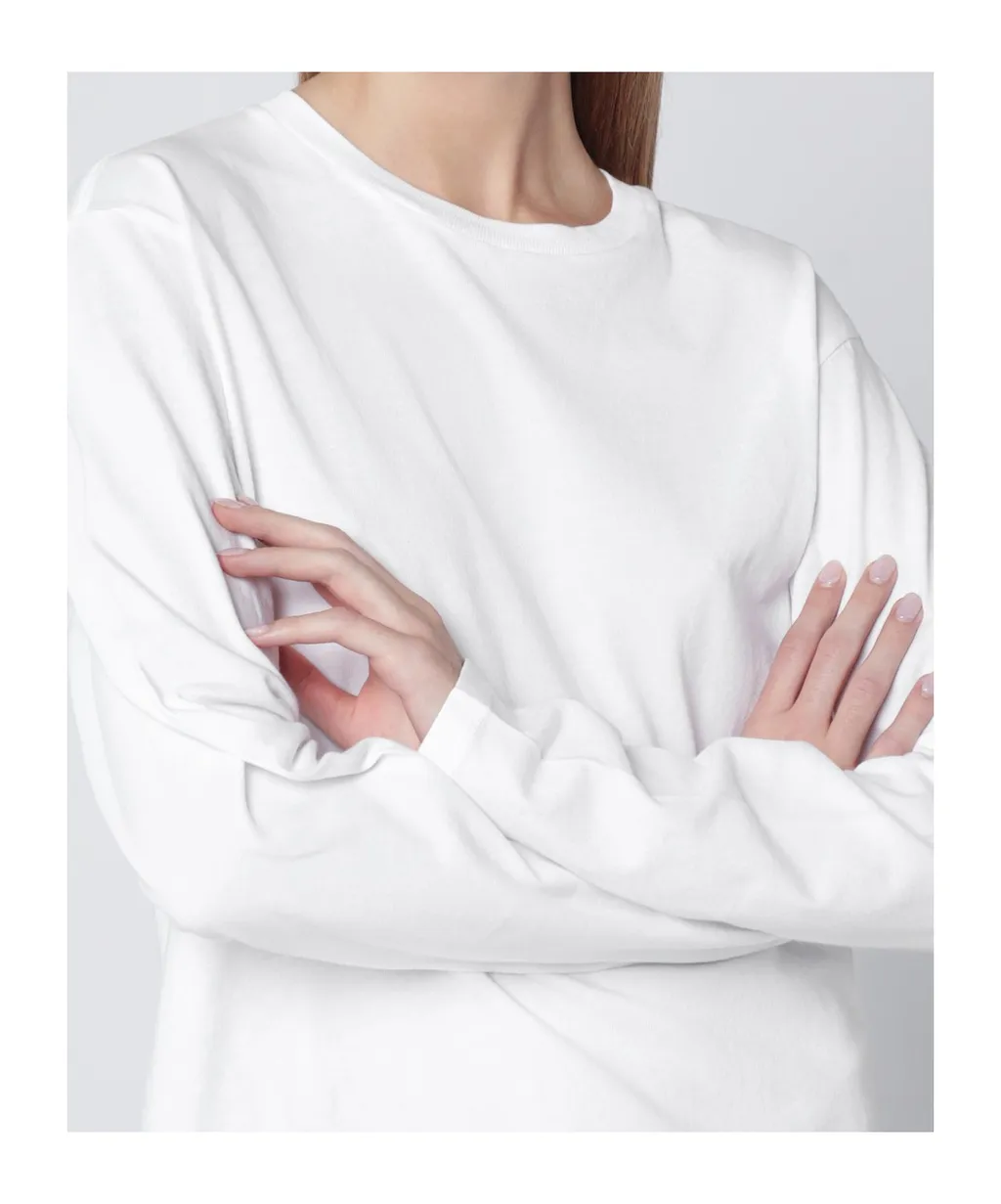 Crew Neck Long-Sleeved T-Shirt