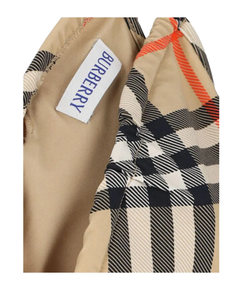 Burberry Checked Halterneck Bikini Top