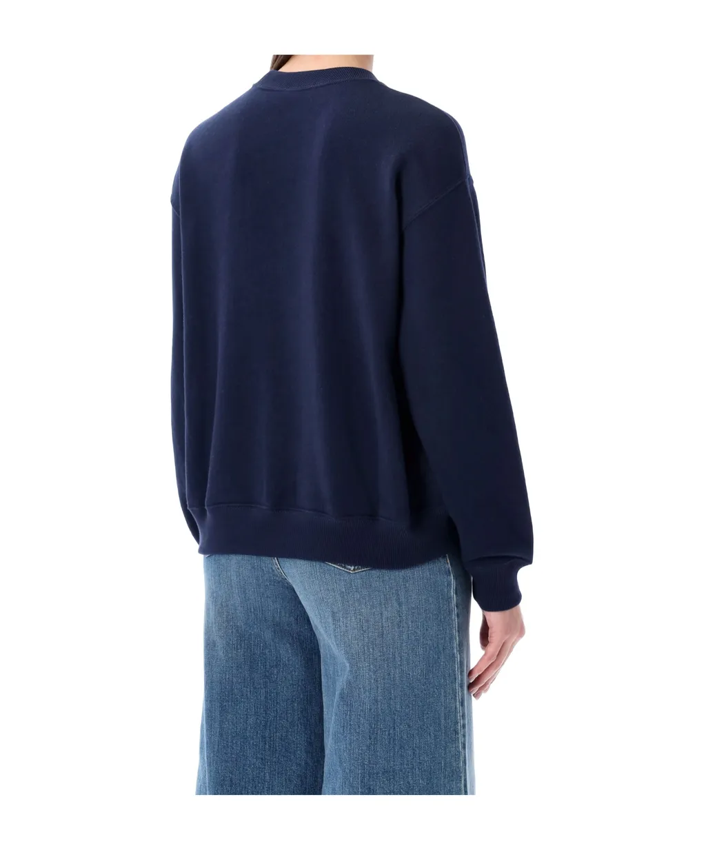 Polo Ralph Lauren Logo Embroidered Crewneck Sweatshirt