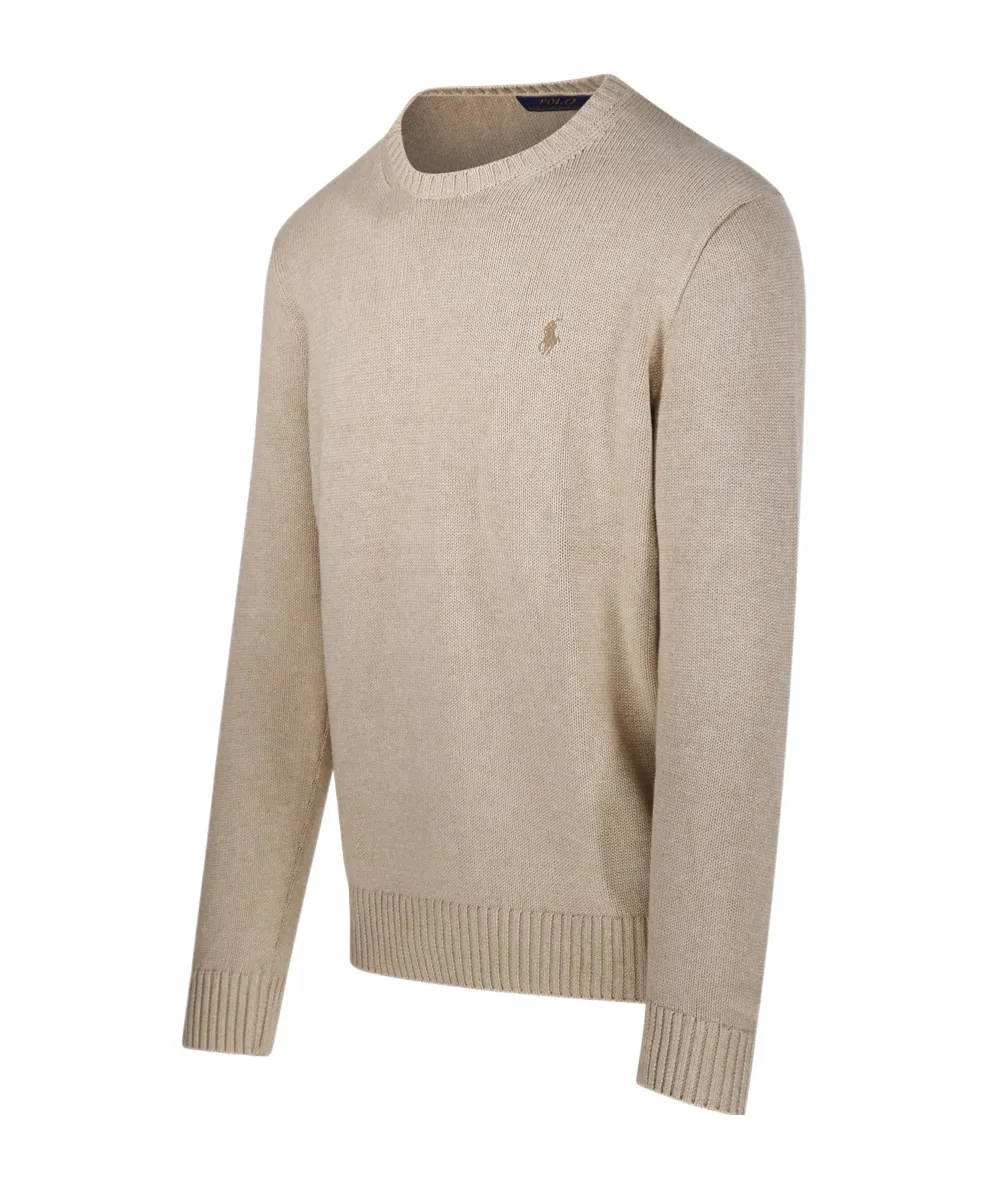 Polo Ralph Lauren Logo Embroidered Crewneck Jumper