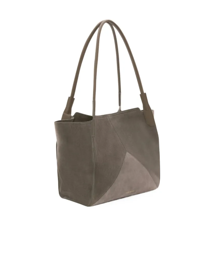 Victoria Beckham Logo Printed Tote Bag