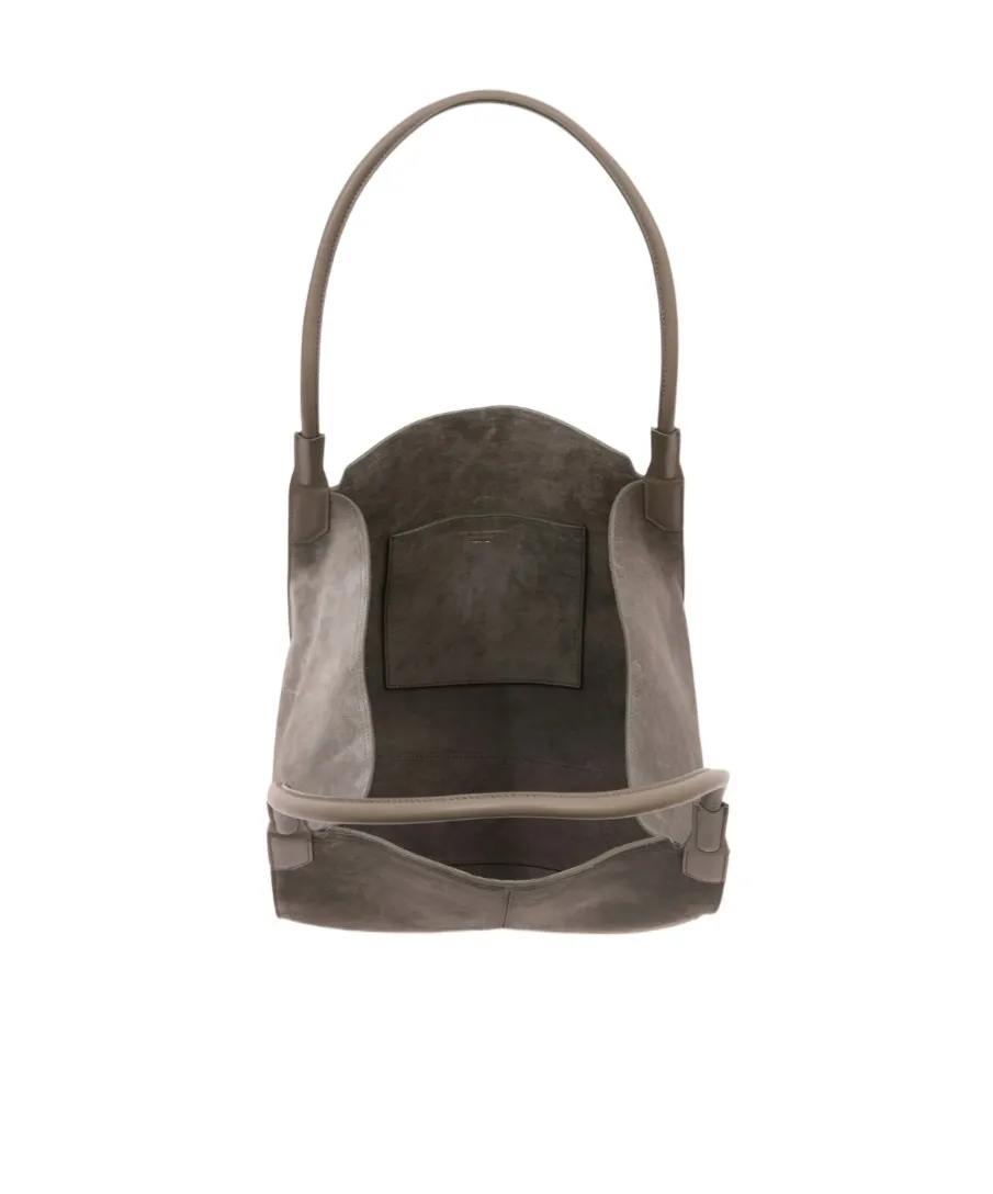 Victoria Beckham Logo Printed Tote Bag
