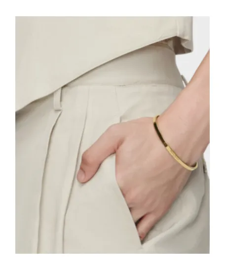 Logo Cuff Bracelet