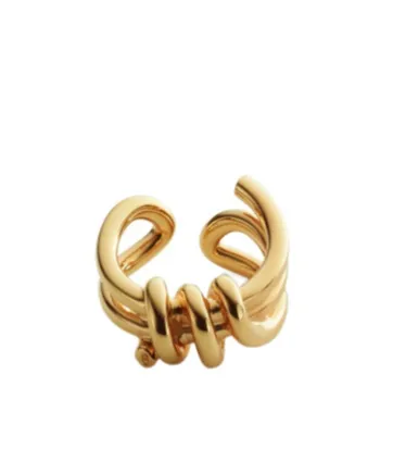 Mm6 Maison Margiela Knotted Ring