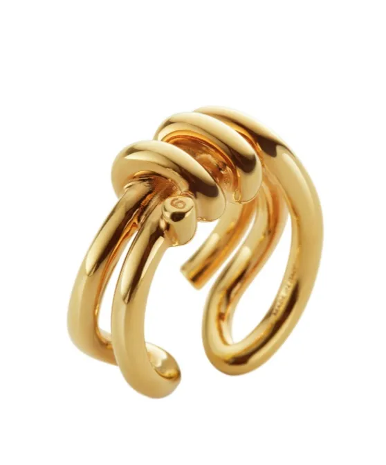 Mm6 Maison Margiela Knotted Ring