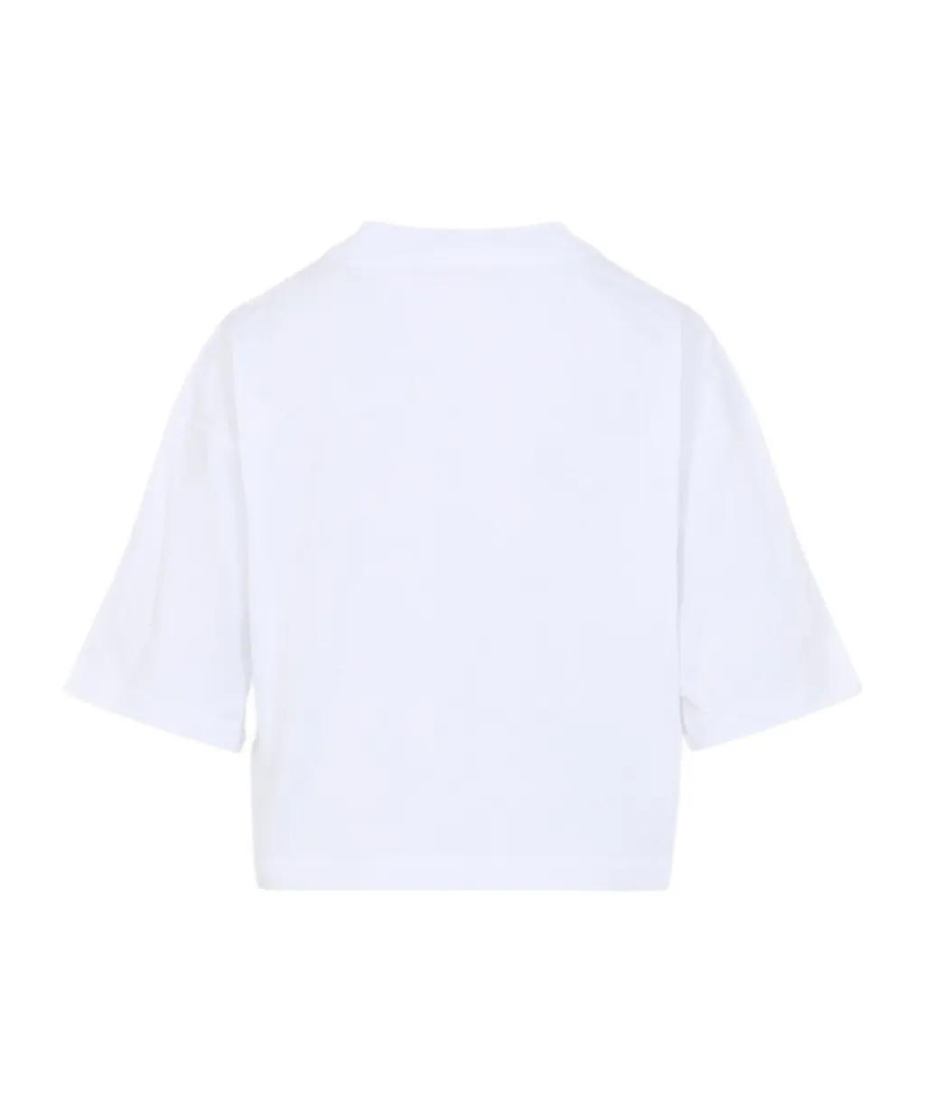 Marni Cropped Logo T-Shirt