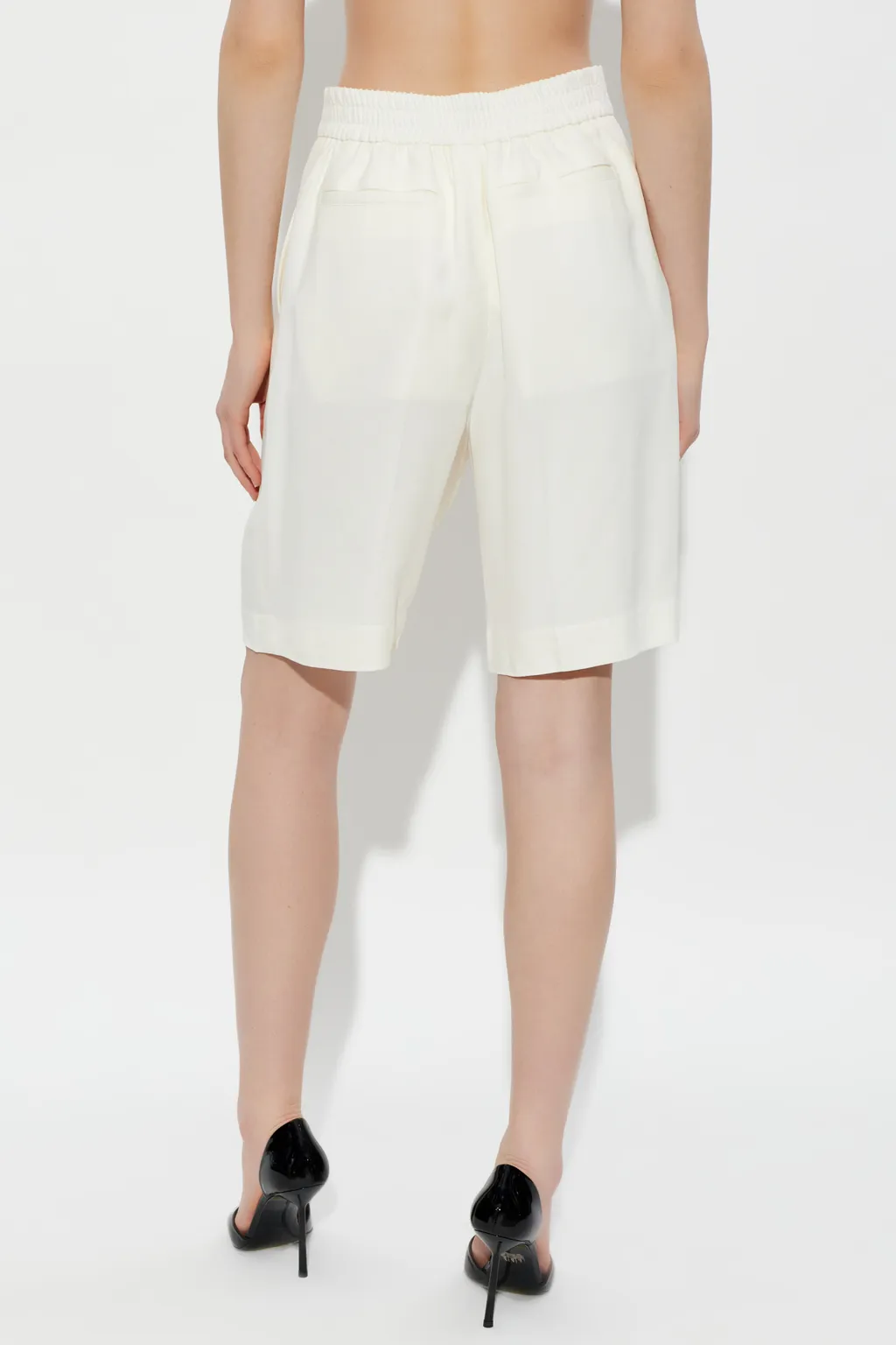 Victoria Beckham Tailored Pleated Shorts