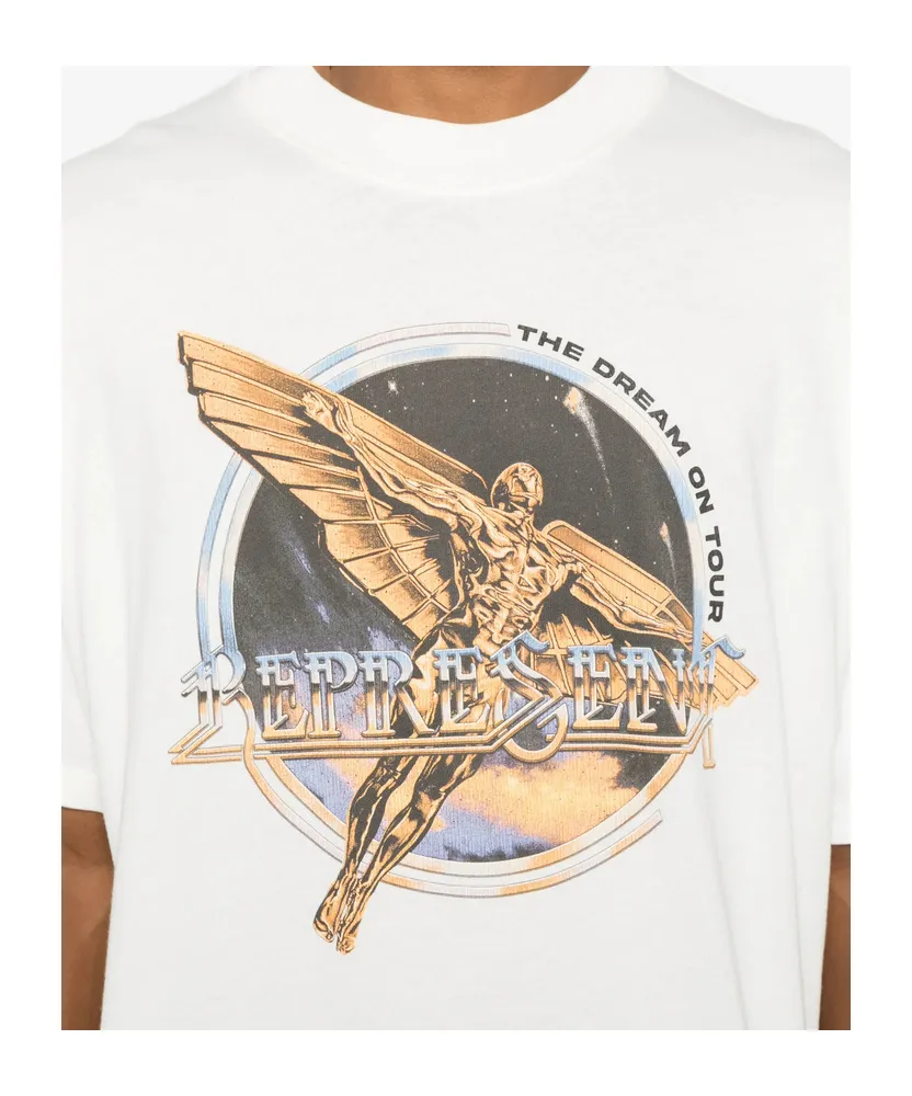 Represent Graphic Print Crewneck T-Shirt