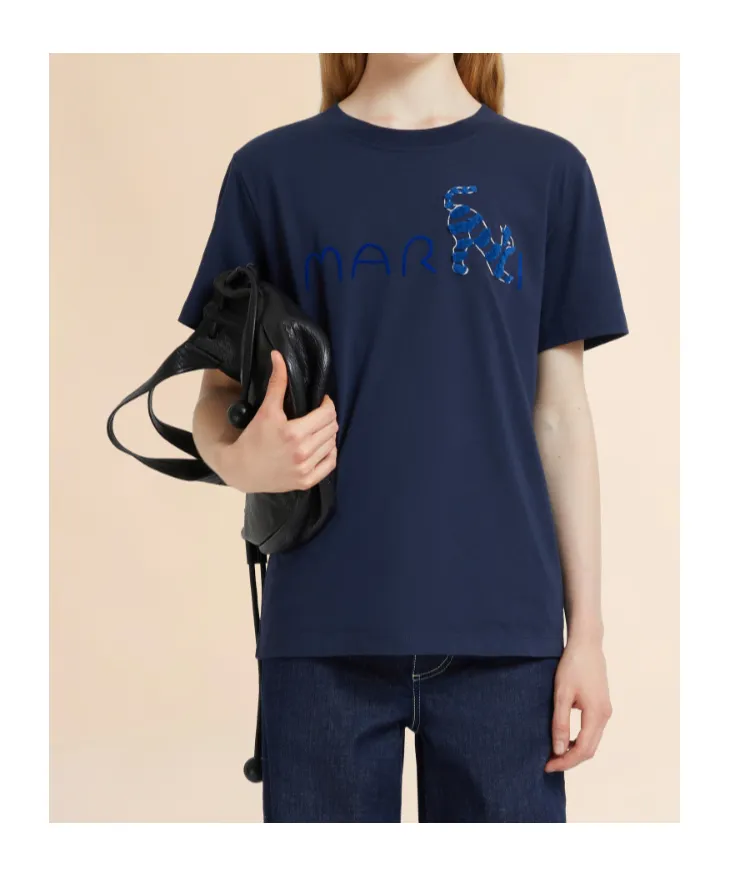 Marni Animal Alphabet Logo T-Shirt