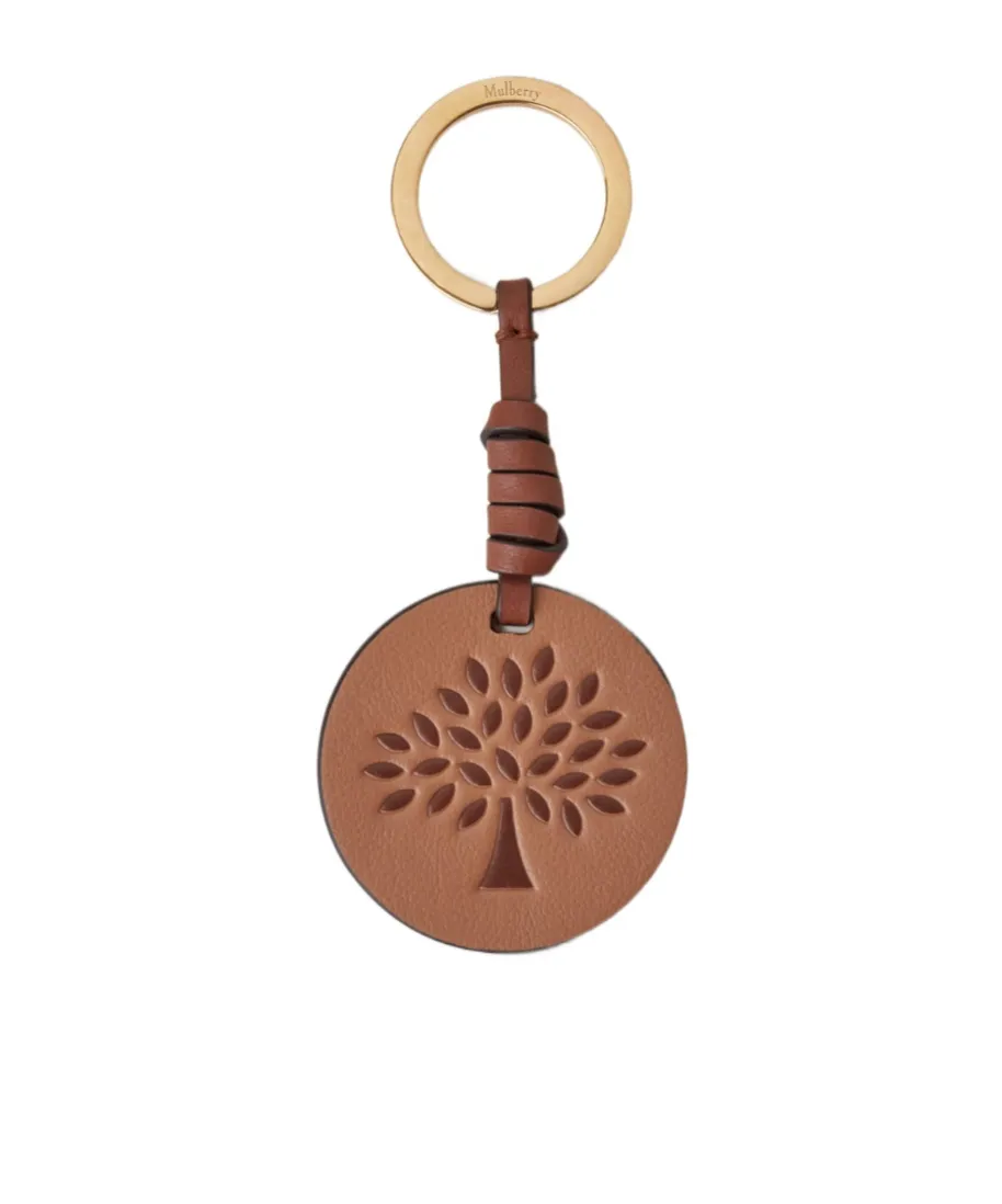Mulberry Tree Leather Keyring