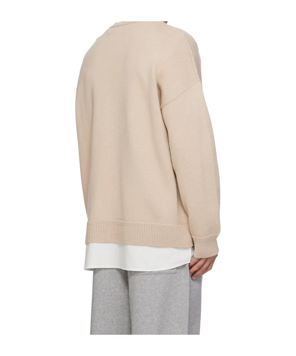 Mm6 Maison Margiela Varsity Knitted Jumper