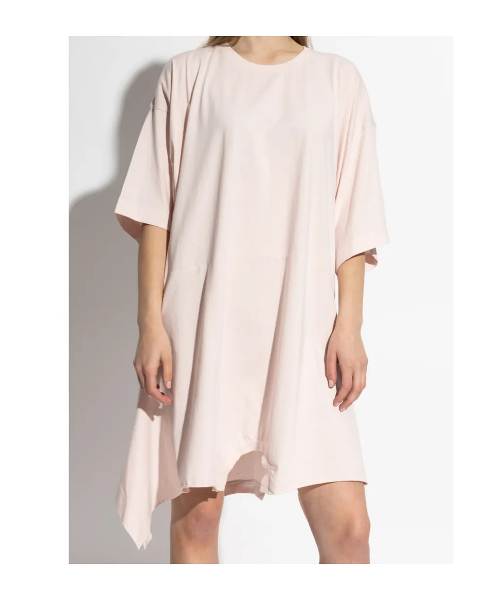 Mm6 Maison Margiela Asymmetric Crewneck Dress