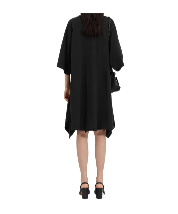 Mm6 Maison Margiela Asymmetric Crewneck Dress