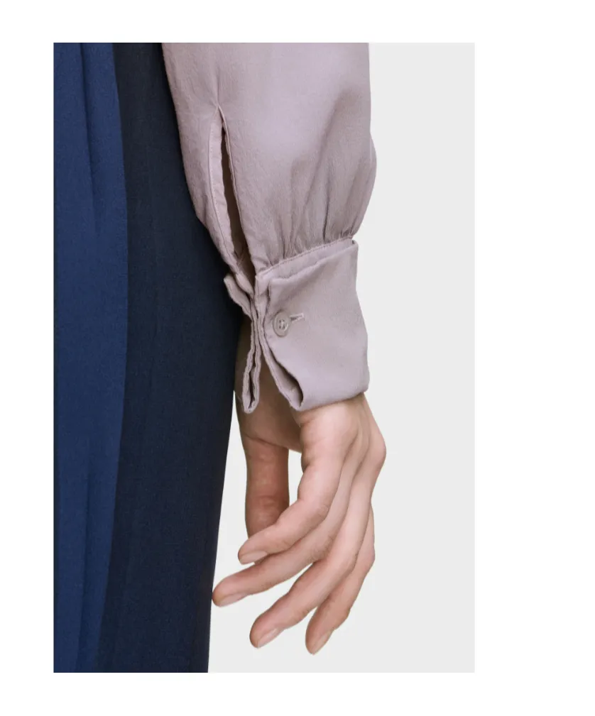 Maison Margiela Long-Sleeved Satin Shirt