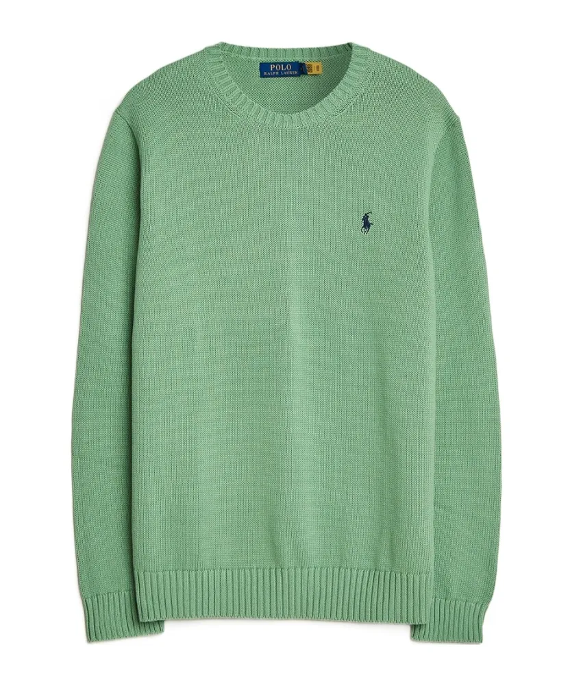 Polo Ralph Lauren Logo Embroidered Crewneck Jumper