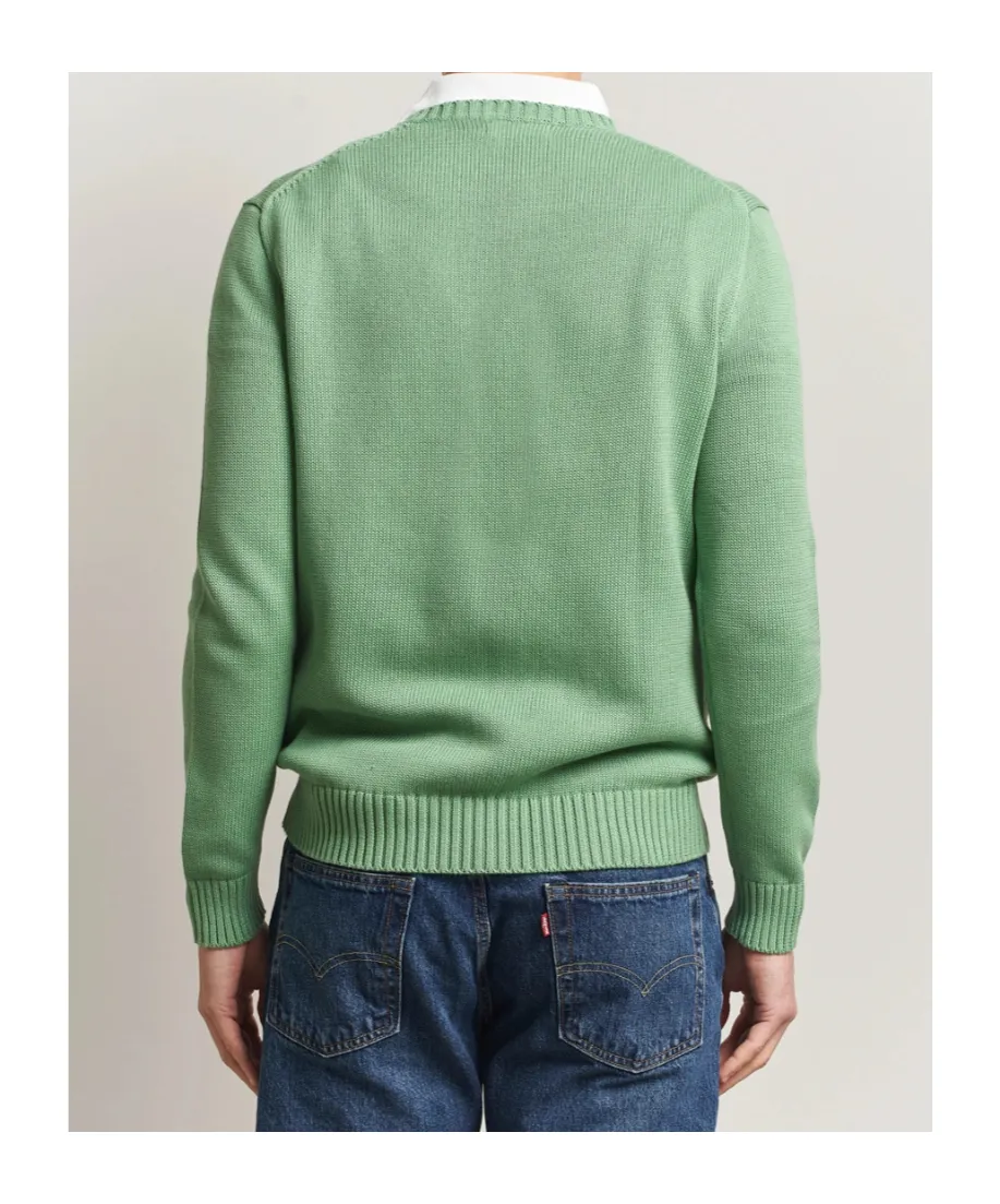 Polo Ralph Lauren Logo Embroidered Crewneck Jumper