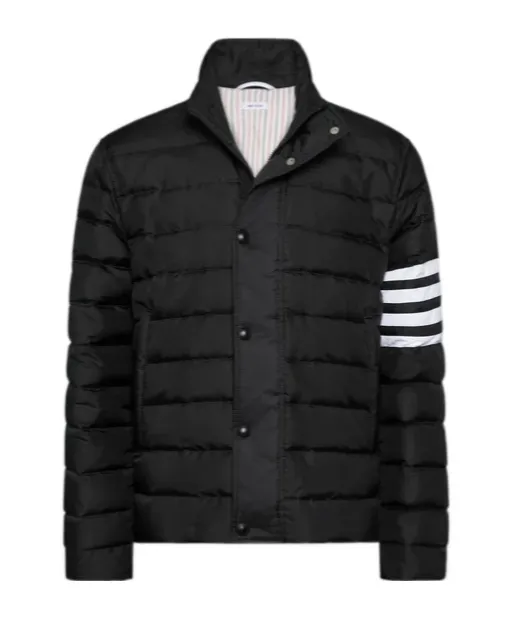 Four-Bar Stripe-Detail Jacket