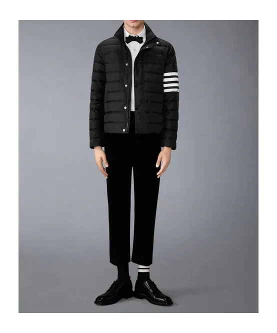 Four-Bar Stripe-Detail Jacket